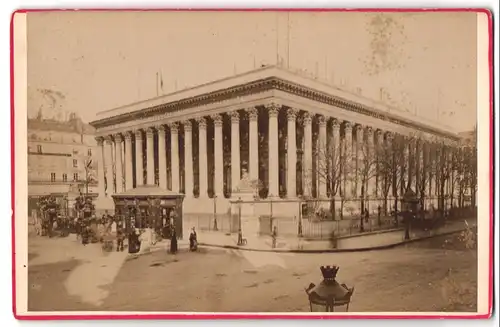 Fotografie Debitte & Herve, Paris, Ansicht Paris, vue de la Bourse