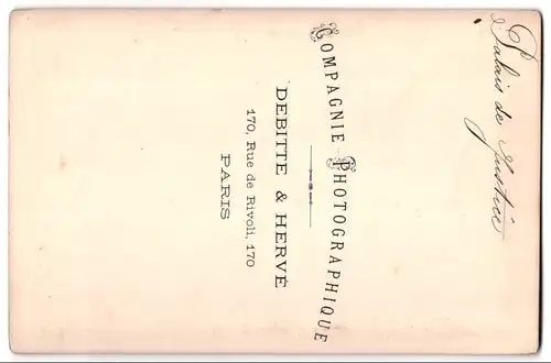 Fotografie Debitte & Herve, Paris, Ansicht Paris, vue de la Palais de Justice