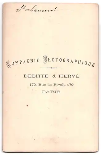 Fotografie Debitte & Herve, Paris, Ansicht Paris, Eglise St. Laurens