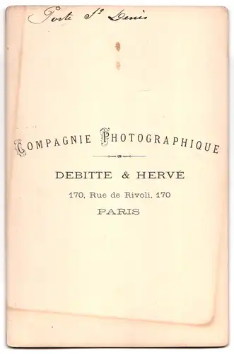 Fotografie Debitte & Herve, Paris, Ansicht Paris, vue de la Porte St. Denis