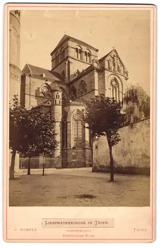 Fotografie C. Schulz, Trier, Ansicht Trier, Blick auf die Liebfrauenkirche