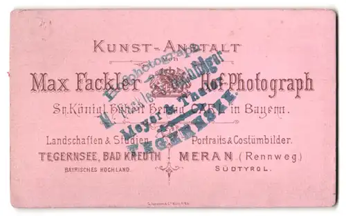 Fotografie Max Fackler, Bad Kreuth, Ansicht Egern, Blick über den See auf die Stadt