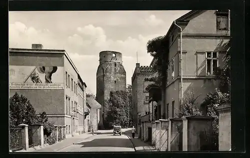 AK Bad Liebenwerda, Blick zum Lubwartturm