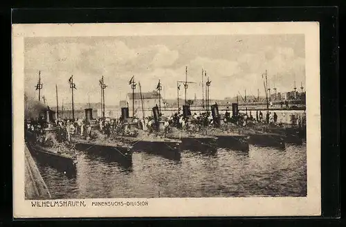 AK Wilhelmshaven, Minensuchs-Division