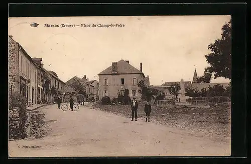 AK Marsac, Place du Champ-de-Foire