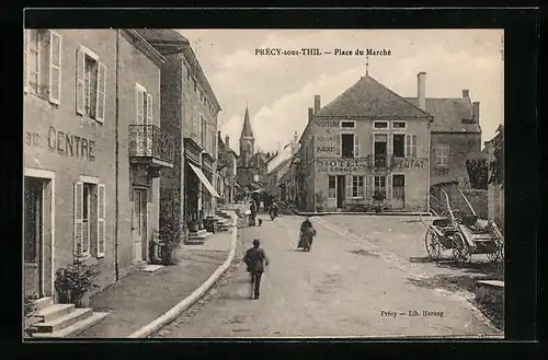 AK Précy-sous-Thil, Place du Marché