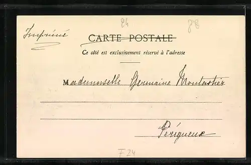 AK Le Buisson, Avenue dela Gare