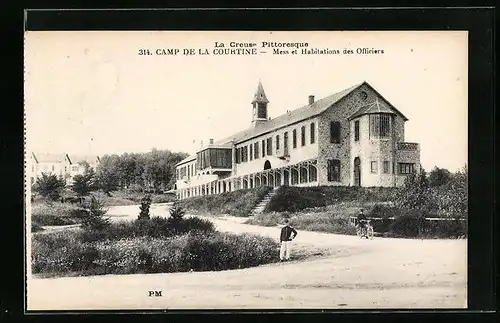 AK Camp de la Courtine, Mess et Habitations des Officiers