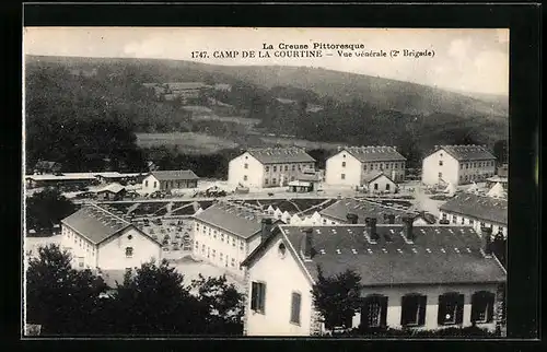 AK Camp de la Courtine, Vue Générale, 2. Brigade