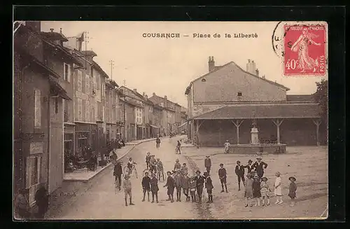 AK Cousance, Place de la Liberté