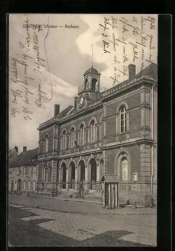AK Sisonne, am Rathaus