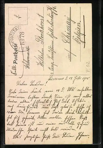 AK Sisonne, am Rathaus