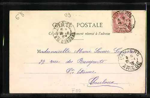 AK Belesta, la Foret, Maison du Garde Général