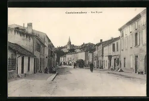 AK Castelnaudary, Rue Riquet