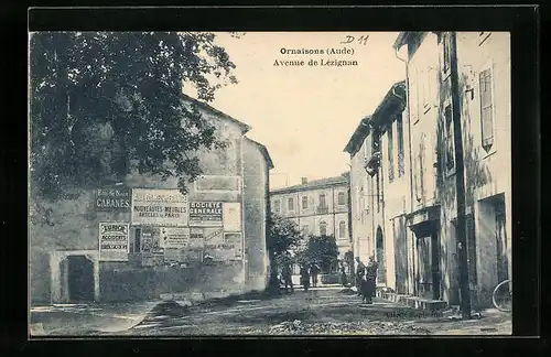 AK Ornaisons, Avenue de Lézignan