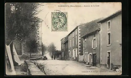 AK Pamproux, Avenue de la Gare