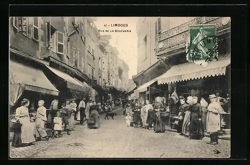AK Limoges, Rue de la Boucherie