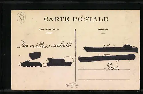 AK Limoges, Rue de la Boucherie