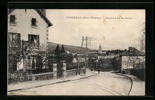 AK Ambazac, Avenue de la Gare