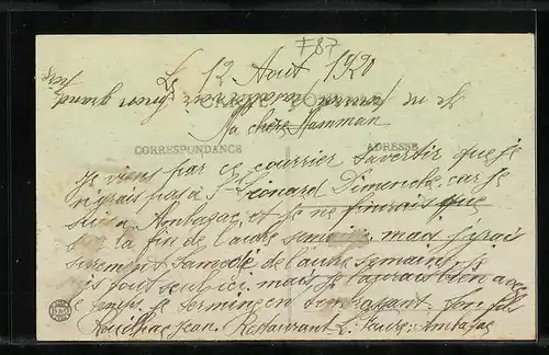 AK Ambazac, Avenue de la Gare