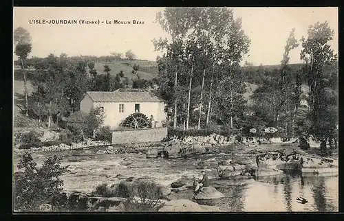 AK L`Isle-Jourdain, Le Moulin Beau