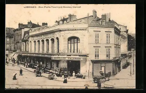 AK Limoges, Rue Porte Tourny et Avenue Carnot