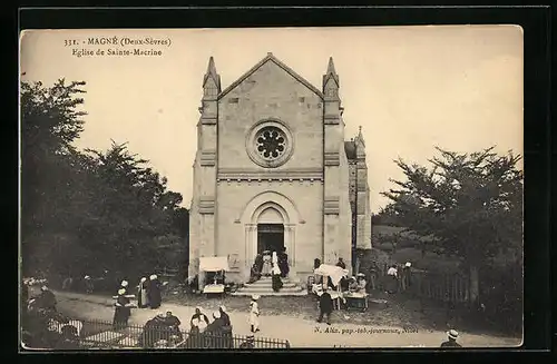 AK Magné, Eglise de Sainte-Macrine