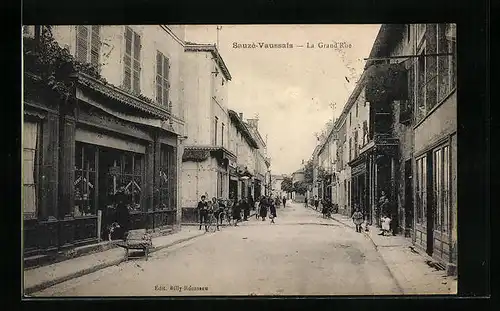 AK Sauzé-Vaussais, La Grand`Rue