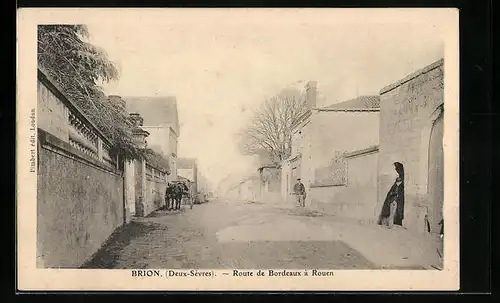 AK Brion, Route de Bordeaux à Rouen