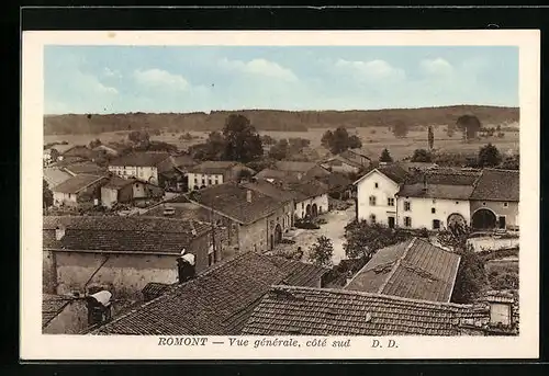 AK Romont, Vue générale, Côté sud