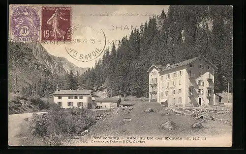 AK Trélechamp, Hôtel du Col des Montets