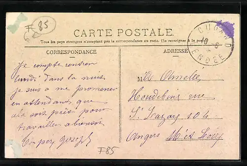 AK Cugand-Vendée, Vue générale de la Papeterie d`Antière