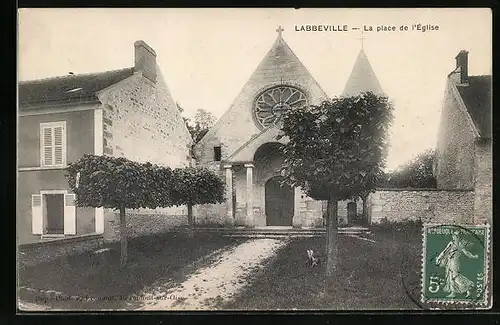 AK Labbeville, La Place de l`Église