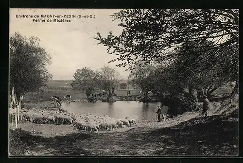 AK Magny-en-Vexin, Ferme de Mézières