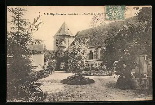 AK Chilly-Mazarin, Abside de l`Eglise