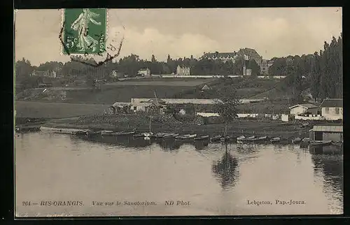 AK Ris-Orangis, Vue sur le sanatorium