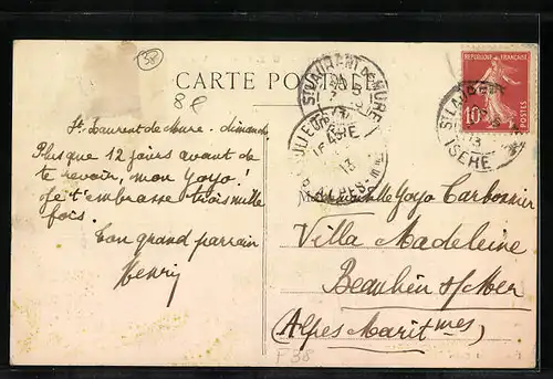 AK Saint-Bonnet-De-Mure, Vue generale