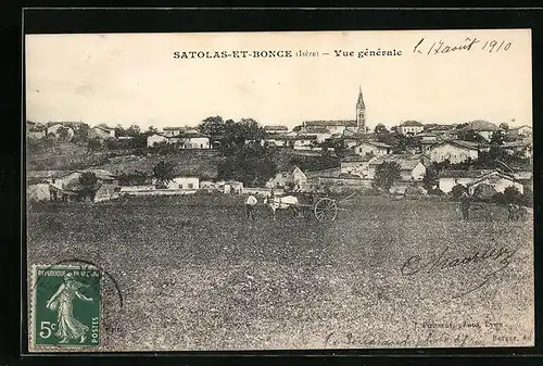 AK Satolas-et-Bonce, Vue generale