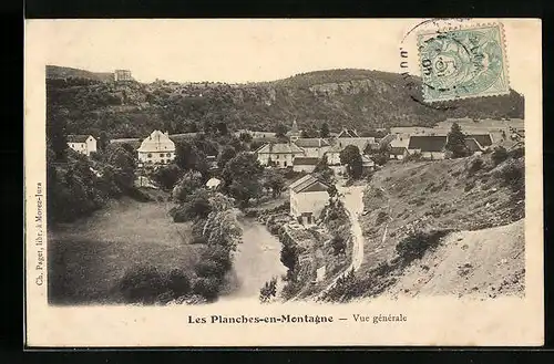 AK Les Planches-en-Montagne, Vue generale