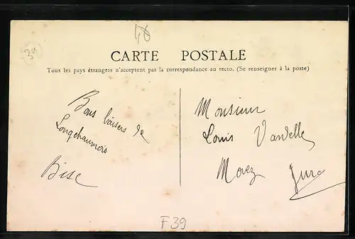 AK Longchaumois, Vue Pittoresque