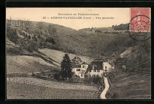 AK Arbois-Vauxelles, Vue generale