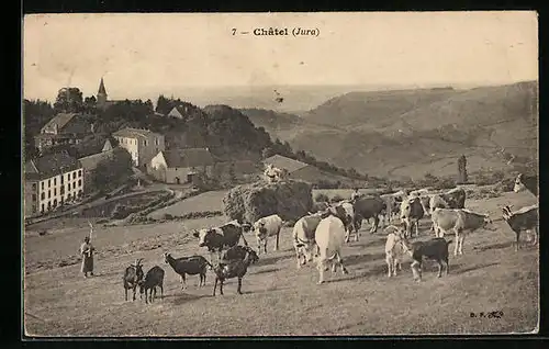 AK Châtel, Vue generale