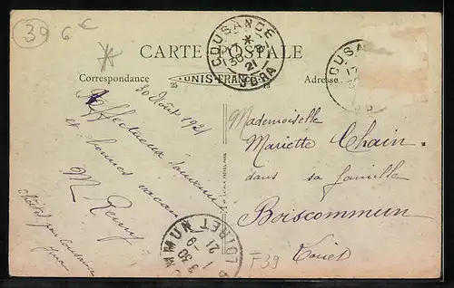 AK Châtel, Vue generale