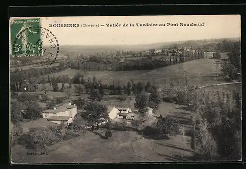 AK Roussines, Vallee de la Tardoire au Pont Rouchaud