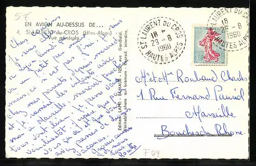 AK St-Laurent-du-Cros, Vue generale