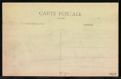 AK Épernay, Le Bombardement en Champagne - Rue Eugène-Mercier