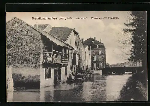 AK Blamont, Partie an der Vezouse