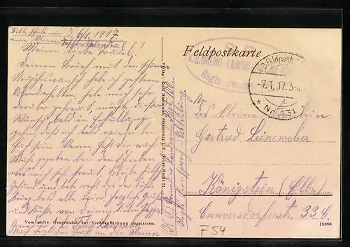 AK Blamont, Partie an der Vezouse