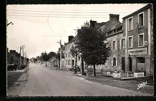 AK Mayenne, Hotel Bruneau, Route de Paris