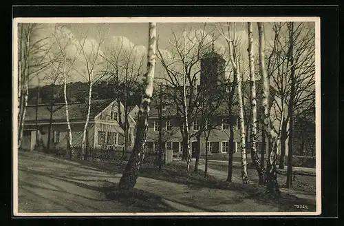 AK Dresden-Trachenberge, 50-Jahrfeier der 28. Volksschule, Hellerschenke